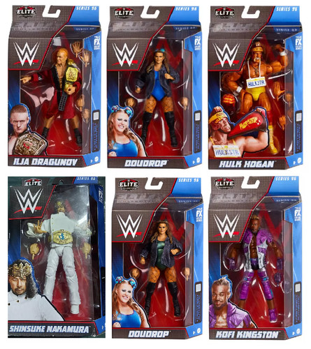 Wwe action figure serie elite - action,