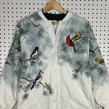 Cardigan invernale uccellino