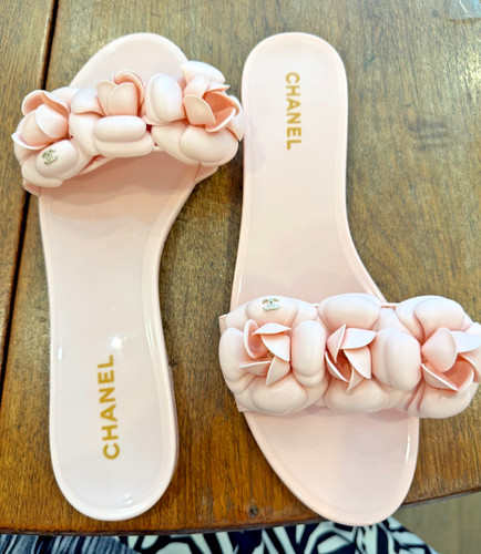 Scivoli pvc rosa chanel con - pvc,