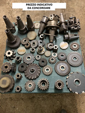 SET PER TORNIO VARI ATTREZZI FRESE MORSE MANDRINI PREZZO DA CONCORDARE