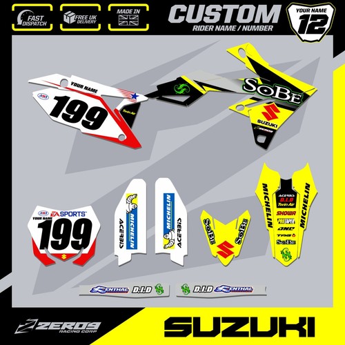 Suzuki motocross grafica - suzuki,