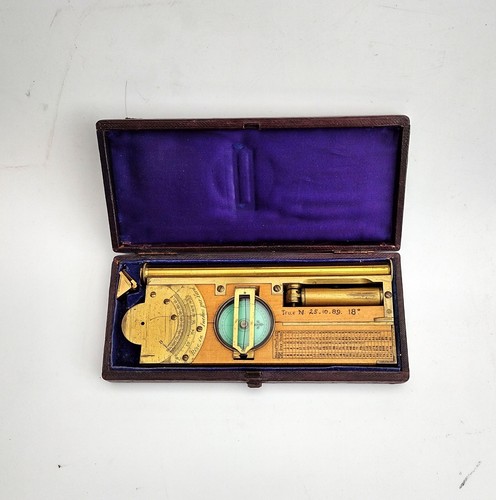 Six inch clinometer case - inch, in