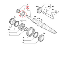 PRIMARY SHAFT BEARING Fiat
