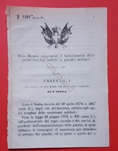 Decreto regno italia - regno,