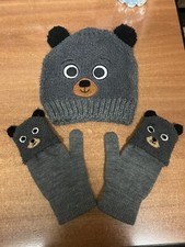 berretto Orsetto con guanti abbinati