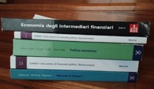 Libri Economia buone condizioni università Macroeconomia Microeconomia Finanza