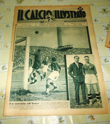 Calcio illustrato 1933 - illustrato, 16/1933