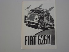 advertising Pubblicità 1939 AUTOCARRO FIAT 626 N