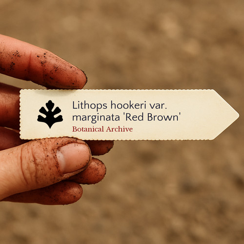 Lithops hookeri var - ., marginata