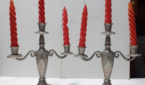 Coppia candelabri candelieri - coppia, candelabri/candelieri