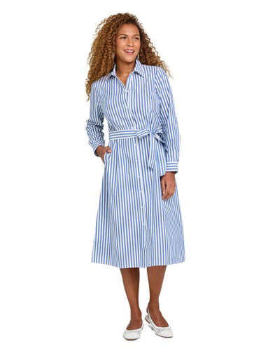 Abito donna righe cotone - abito,