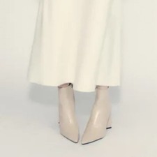Zara TRIANGULAR HEELED ANKLE