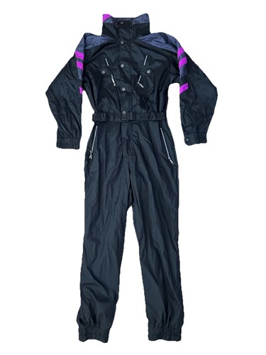 Tuta neve vintage orso nero - orso,