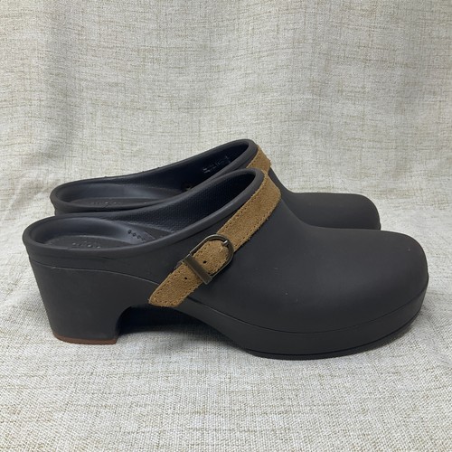 Zoccoli donna crocs marrone - zoccoli,
