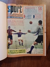 LO SPORT ILLUSTRATO 1958 ANNATA COMPLETA IN OTTIME CONDIZIONI TRE VOLUMI