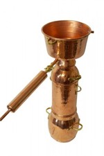 CopperGarden® Alquitara Plus ❀ 3 litri ❀ distillatore con colonna per oli essenziali