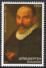 SVALBARD SPITSBERGEN 2020 WILLEM BARENTSZ MNH FRANCOBOLLI LOCALI