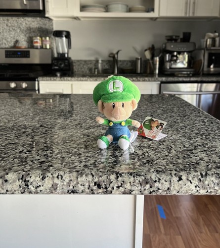 Peluche baby luigi - 6", nintendo