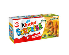 Kinder Sorpresa Natoons Ovetti di Cioccolato al Latte Sorprese 3x20g