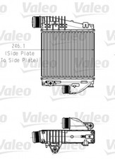 VALEO Intercooler Per Opel