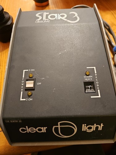 Clear light star - star, dissolve