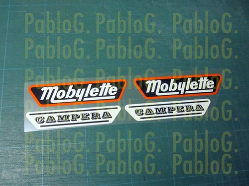 Mobylette campera decal set - campera,