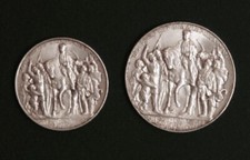 Monete argento - Deutches Reich 1913 - 100° Anniversario guerra contro Napoleone