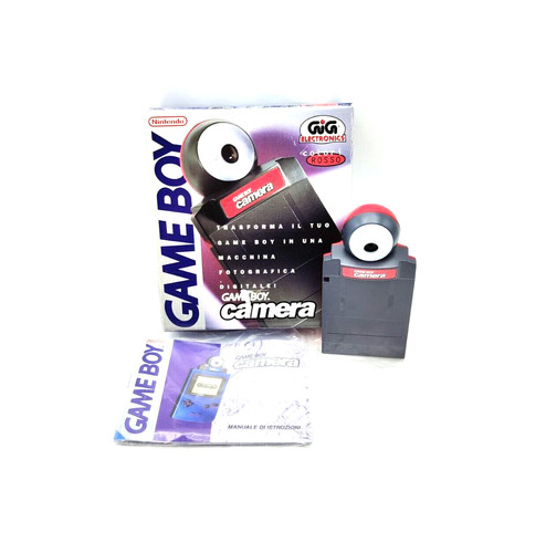 Nintendo game boy camera rosso - game,