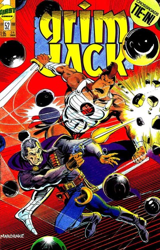 Grimjack first sam - grimjack, vf;