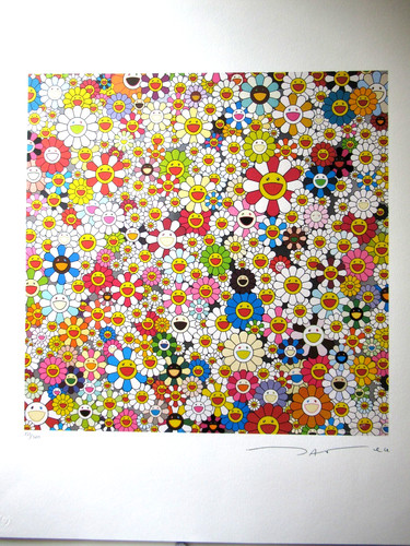 Takashi murakami litografia - murakami:,