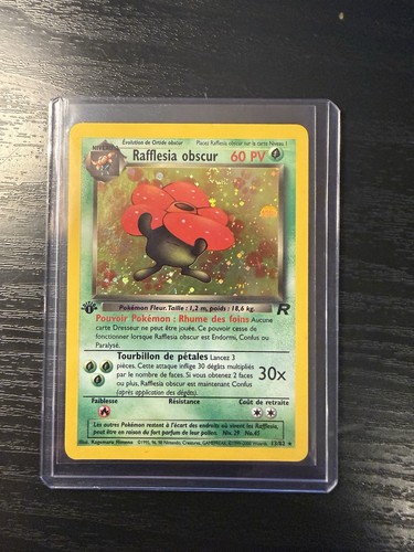 Carta pokémon rafflesia - pokémon,