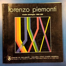 lorenzo piemonti mostra antologica 1960-1992 gallarate aa.vv B08QZSXW6X