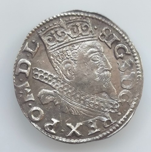 Moneta polonia grosze - polonia, 1598
