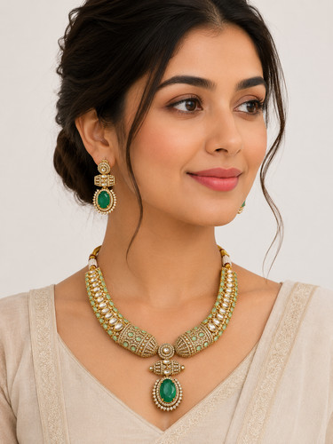 Collana perle pietre - perle,