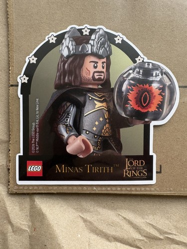 Lego minas tirith - tirith, adesivo