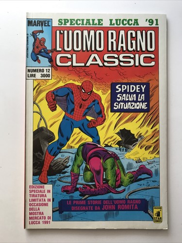 Uomo ragno classic - l’uomo, n.12