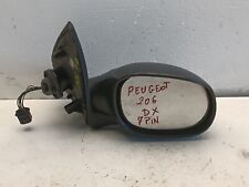 SPECCHIETTO RETROVISORE DESTRO DX 7 PIN PEUGEOT 206 1998-2009 A8196