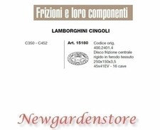 Disco centrale 16 cave