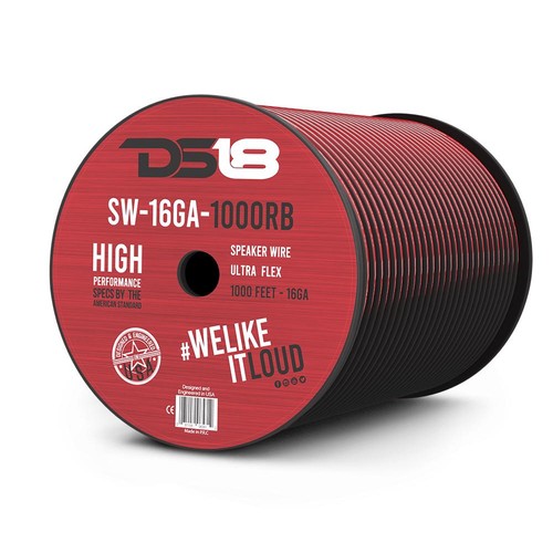Ds18 16ga 1000rb cavo - ds18, sw-16ga-1000rb