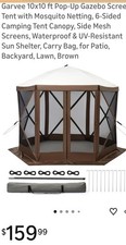 Hipicute 10x10ft Pop Up Gazebo