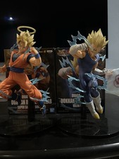 Goku E Majin Vegeta Figure Dragon Ball Banpresto ( Con Scatole )