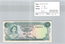 Banconota Bahamas - 1 Dollaro