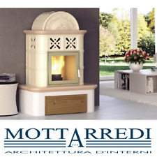 STUFA A PELLET IN CERAMICA Bioecotermo ESSEN 16 Kw - Chiama x sconto