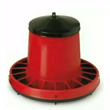 Mangiatoia 8kg per galline polli pulcini automatica antispreco a tramoggia