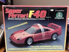 SUPER FERRARI F40 RADIOCOMANDATA SCALA 1/14 by GIOCHI PREZIOSI ANNI 80