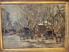 FRANCESCO SARTORELLI ( Corduna 1856 Udine 1939 ) MILANO 74 X 106 CM CVDALM