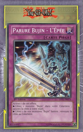 Parure bujin epée - parure, bujin-l'epée