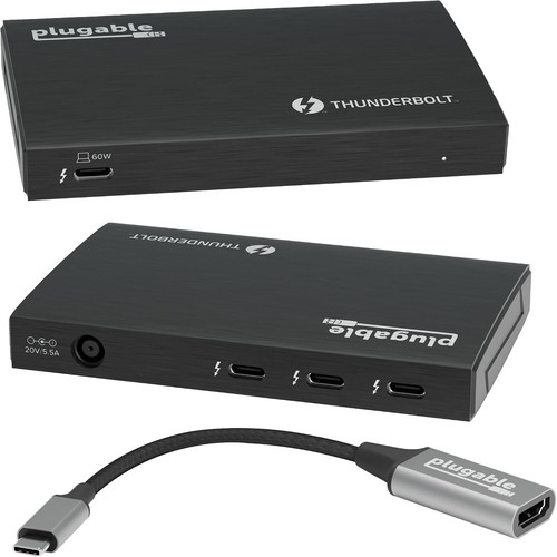 Thunderbolt hub 60w - 3x, 4