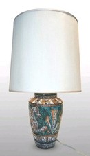 Rara lampada da tavolo Fratelli Fanciullacci in ceramica metà secolo, 1960 circa