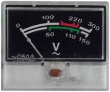 Voltmetro analogico da